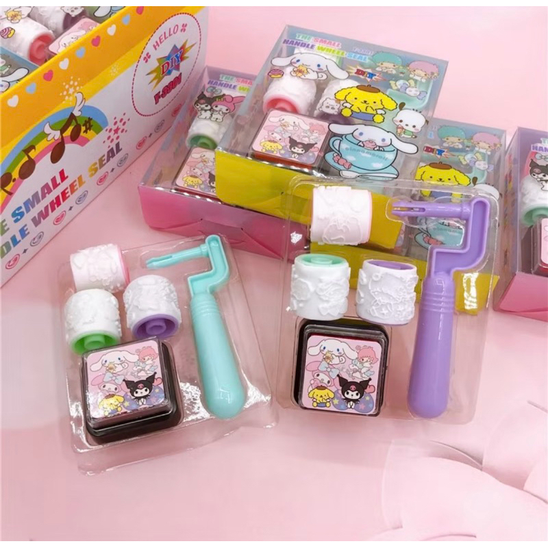 

SET STAMPEL SANRIOO /MAINAN ANAK STAMPEL