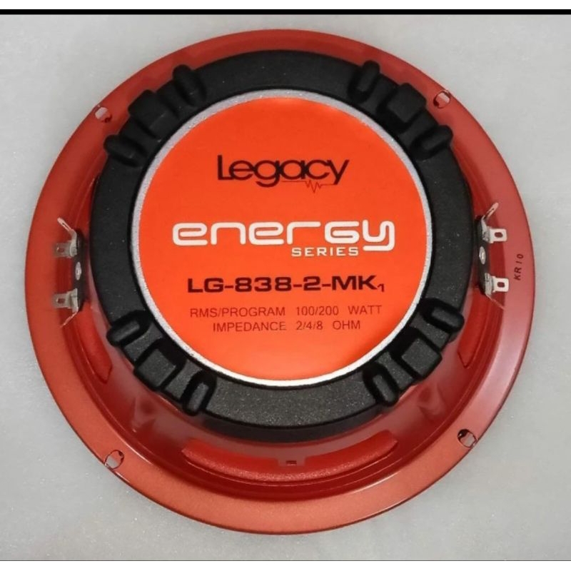 Speaker subwoofer 8 inch legacy energy LG 838 2 original