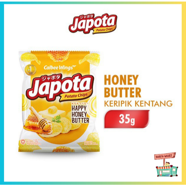 

Japota Keripik Kentang Happy Honey Butter 35 gr