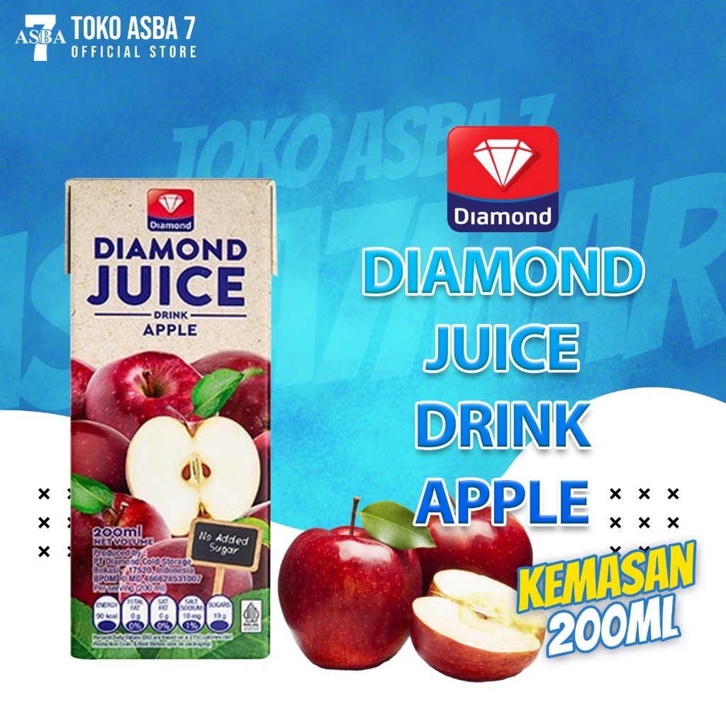 

DIAMOND JUICE DRINK APPLE 200ML