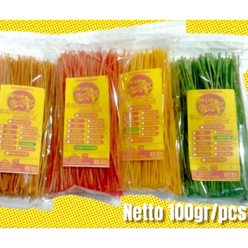 

MIE LIDI 100GR KEMASAN PLASTIK