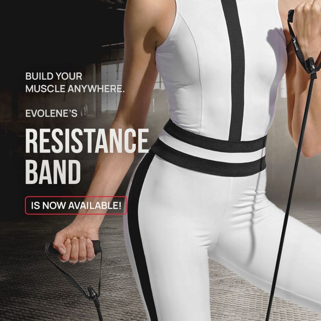 Resistance Band Premium Evolene SFIDN Evogreen Whey Protein Plant Base Isolene Isolate Evomass Gaine