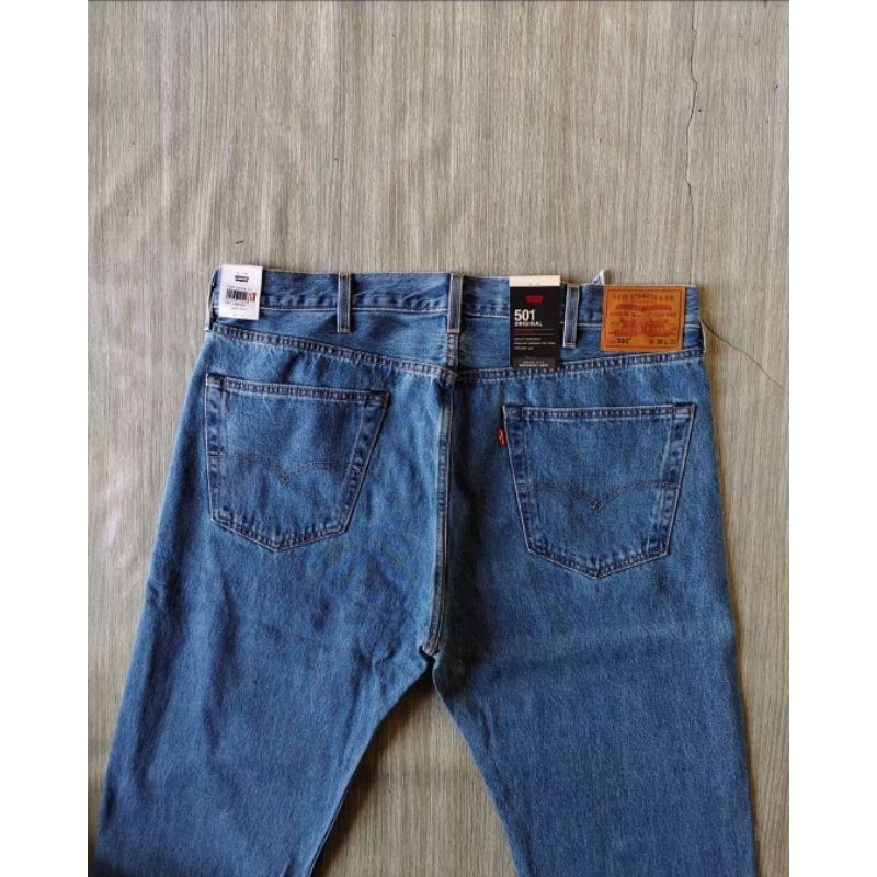 Celana jeans 501 Premium big e original non selvedge