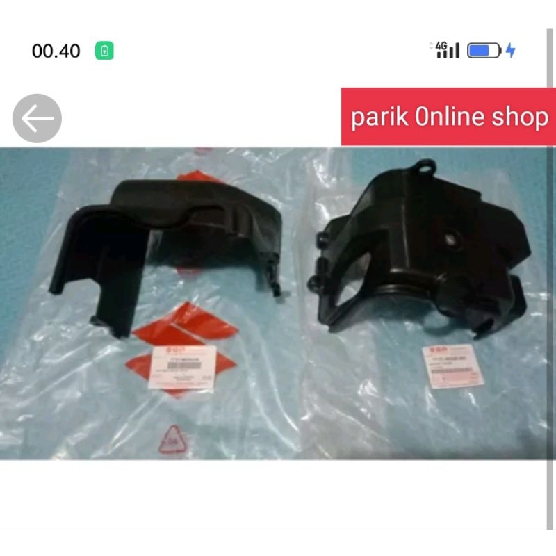 Cover Tutup Blok Mesin Kiri Kanan Suzuki Skywave Spin Hayate 125