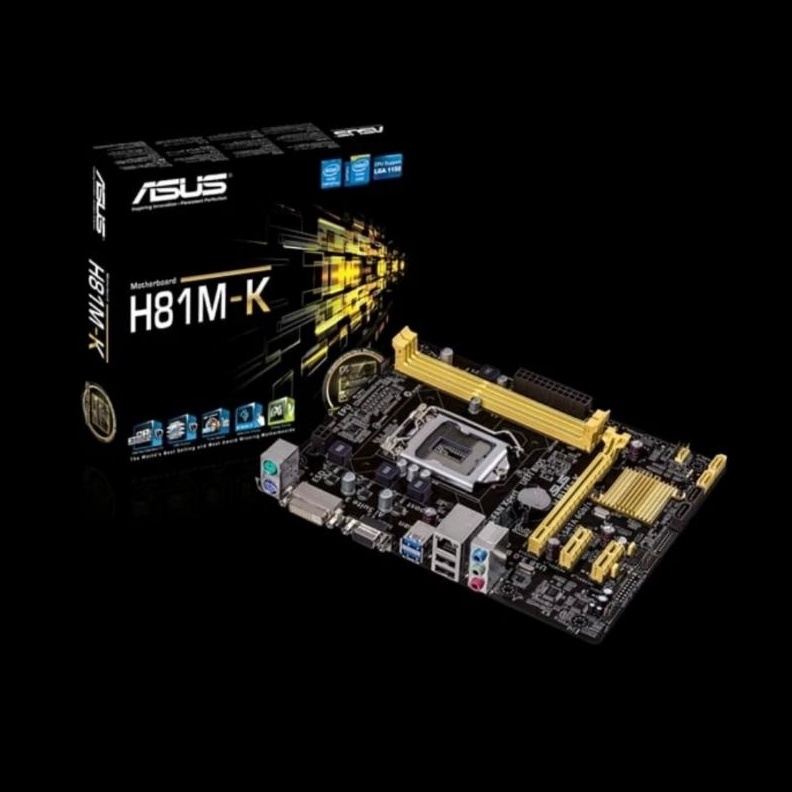KODE G82A Motherboard Asus H81 MK DDR3 Socket 115
