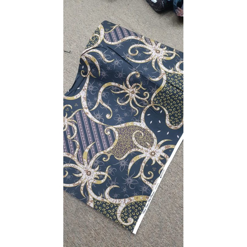 kain batik meteran batik katun motif kalimantan