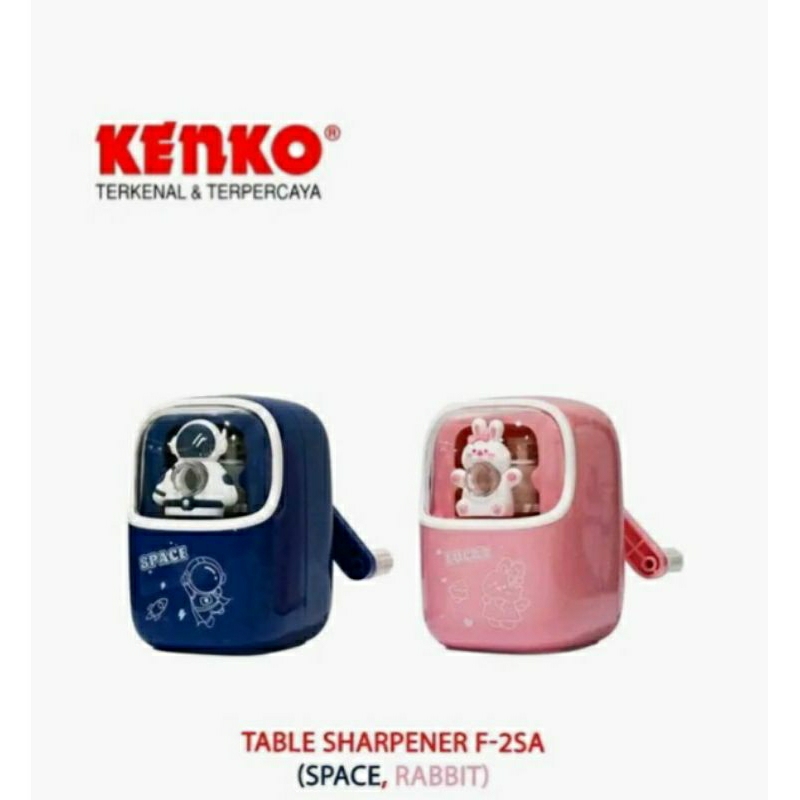 

Kenko Peruncing Meja/Peraut Pensil Meja/Peruncing Kenko/Sharpener Meja Space Lucky F-2SA