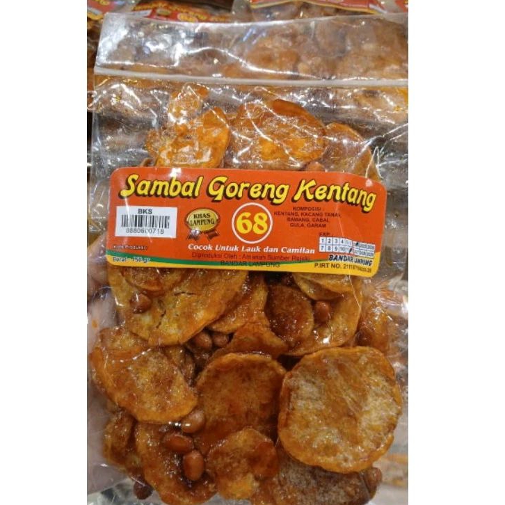 

Sambal Goreng Kentang pedas manis Aneka Asli Lampung