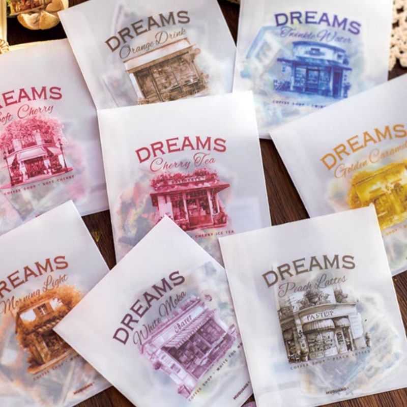 

[R06] Sticker coffee shop journal scrapbook diy