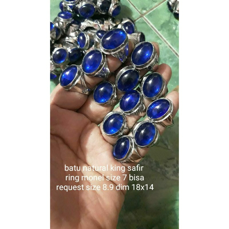 batu natural king safir kristal