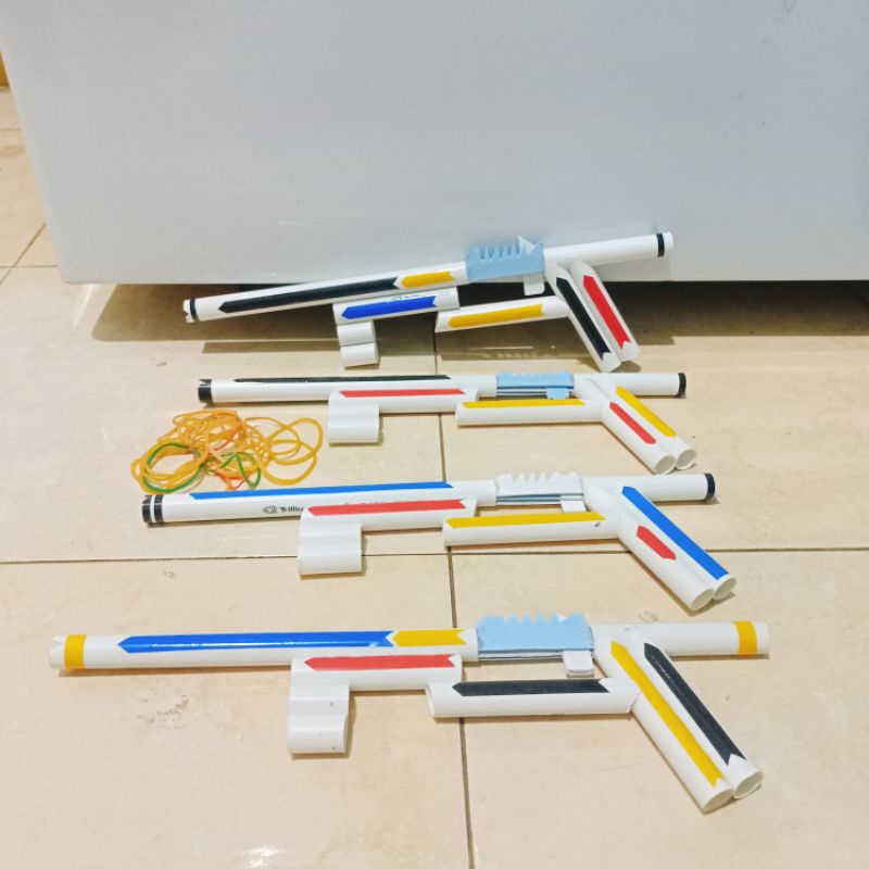 Mainan tembak PVC Peluru Karet /Pistol Mainan Anak.Mainan Tembak-Tembakan