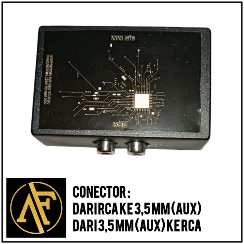KONEKTOR RCA TO 3,5 MM ATAU 3,5 MM TO RCA