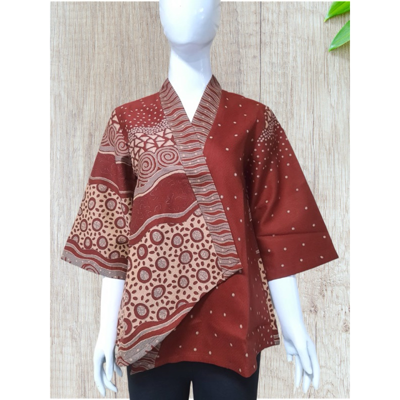 Atasan Batik - Kimono - Trikot  Dolbi - Johana batik