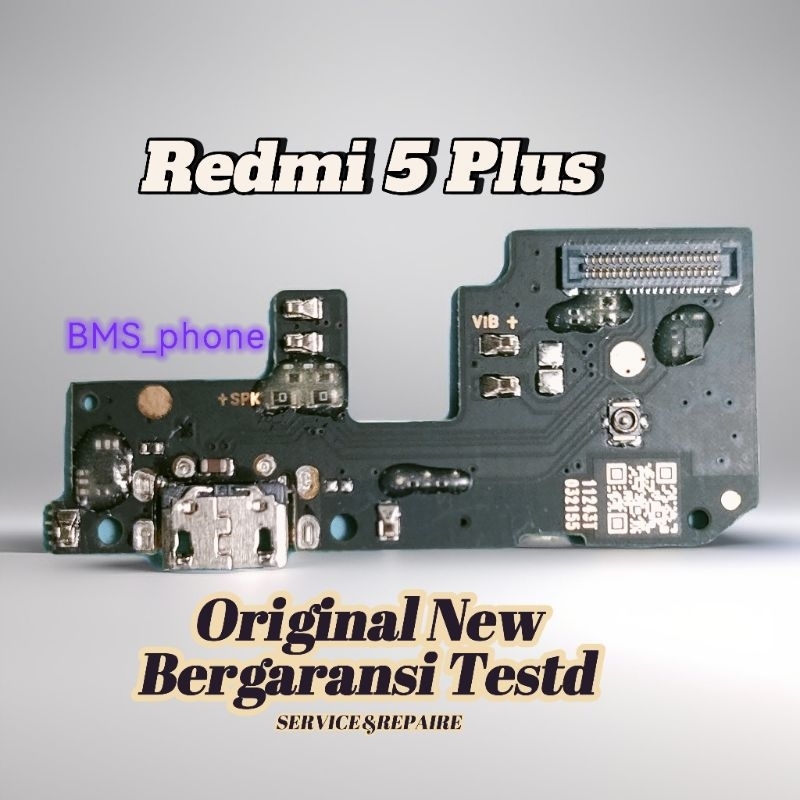 Konektor Cas Papan Konektor Cas Mic Redmi 5 Plus Original