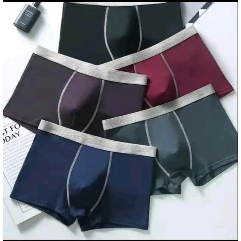 celana dalam pria boxerISI 10pcs