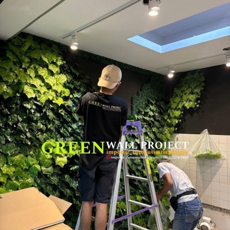 vertikal garden artificial custom pembuatan vertikal garden artificial | vertikal garden tanaman pla