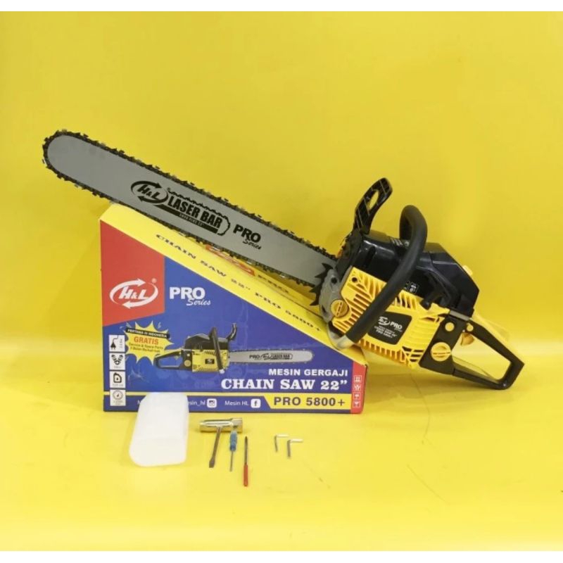 MESIN GERGAJI CHAINSAW 5800 HL PRO