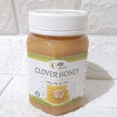 

madu honey toples 500gr original natural. kesehatan. cloverr