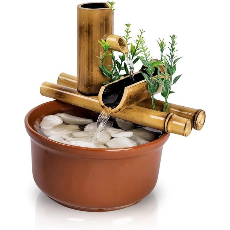 pancuran kolam ikan dari bambu, pancuran kolam ikan minimalis, pancuran kolam ikan terlaris, hiasan 