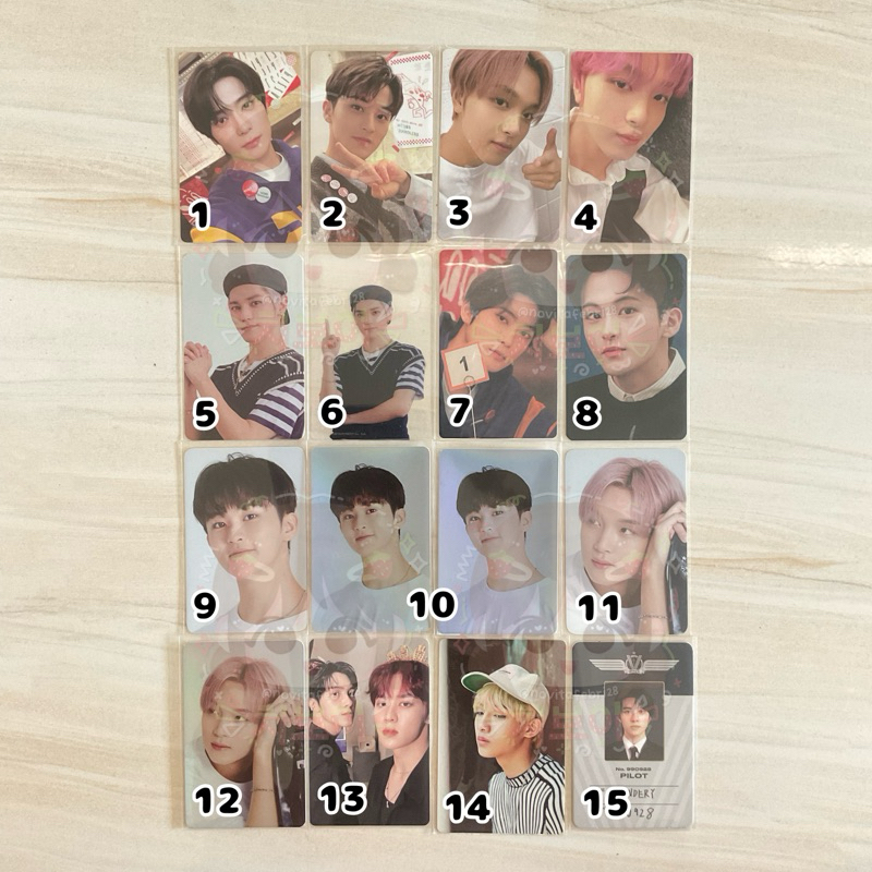 [READY STOCK] PHOTOCARD TAEYONG KUN JAEHYUN WINWIN MARK HENDERY HAECHAN SEASONS GREETINGS SG 17 18 2