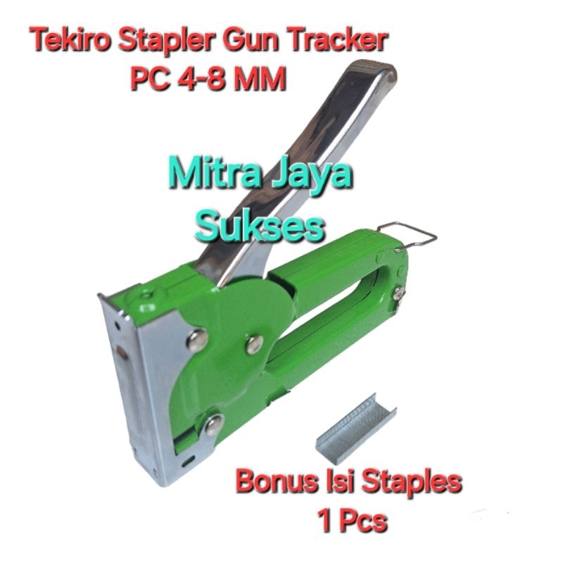 

Stapler Tembak Tekiro Gun Tracker 4-8 MM Staples Tembak Stapler Tembak
