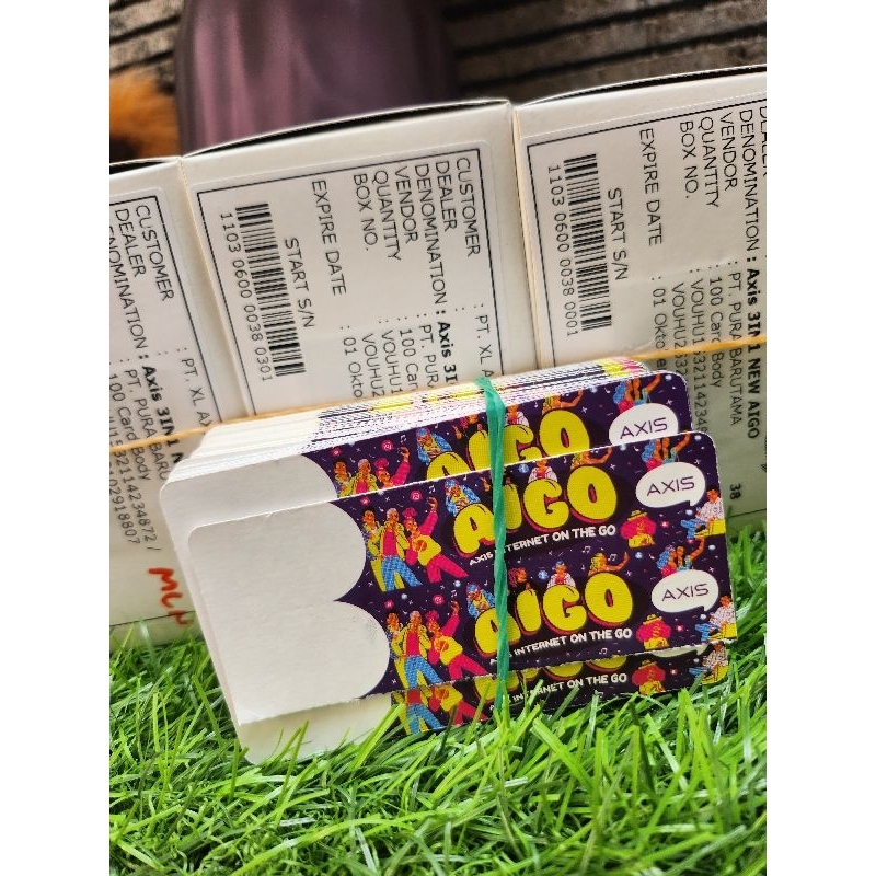 VOUCHER INJEK AXIS AIGO  NASIONAL BELUM ISI KUOTA