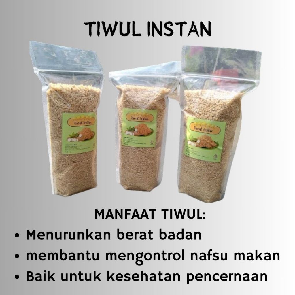 

Nasi Singkong Instan 1Kg Tiwul Singkong Berkualitas Oyek kering
