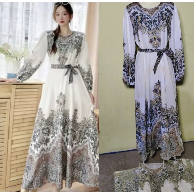 PROMO DRESS MAXI ESTILO// GAMIS IMPORT// GAMIS ORI BANGKOK