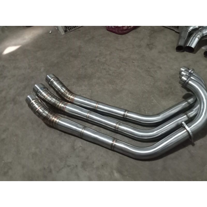 Leheran knalpot motor cb,gl,mp pipa stenlis 304