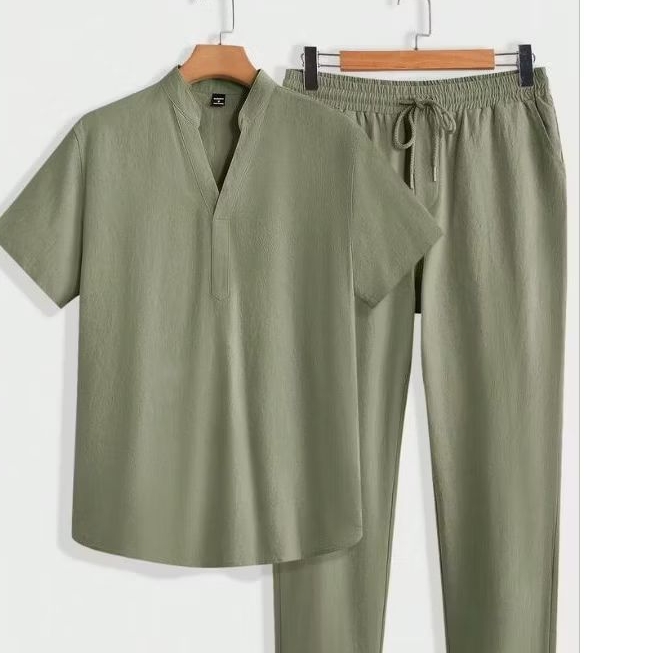 NARA SET ( ONESET CRINKLE / setelan crinkle lengan pendek / SETELAN WANITA )