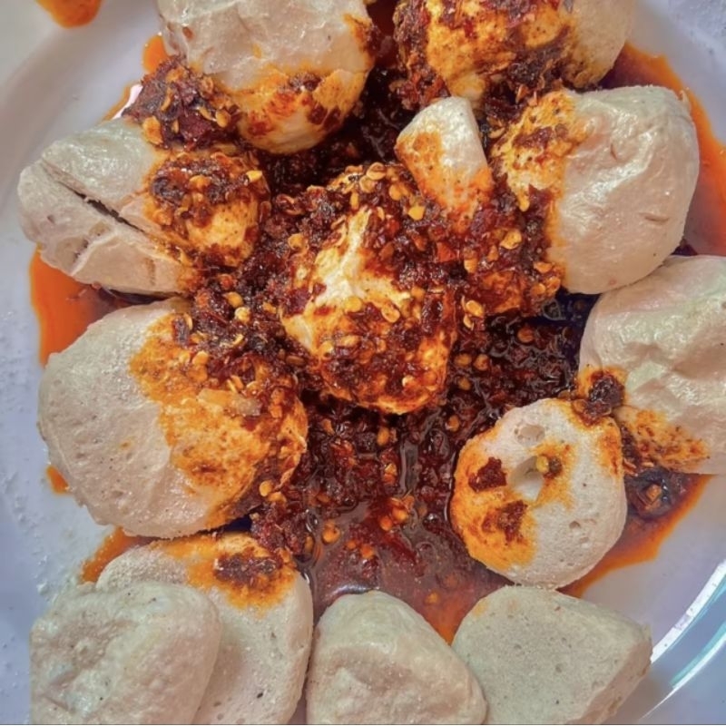 

Basreng Viral Chili Oil ikan tenggiri isi 6 Frozen food