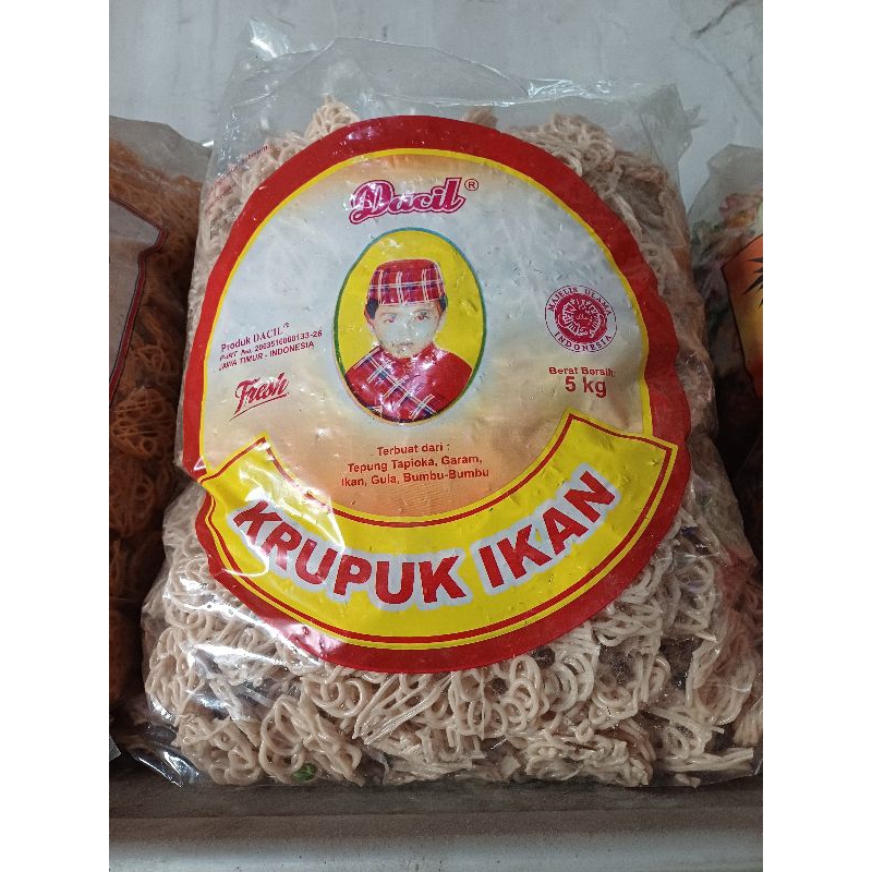 

Kerupuk Ikan Dacil Timbang 1 Kg
