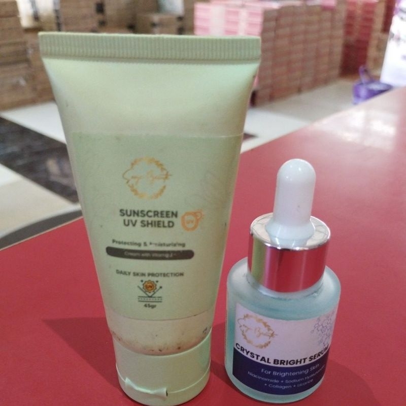 crystal bright serum & serum crystal brightening by sooya beaute