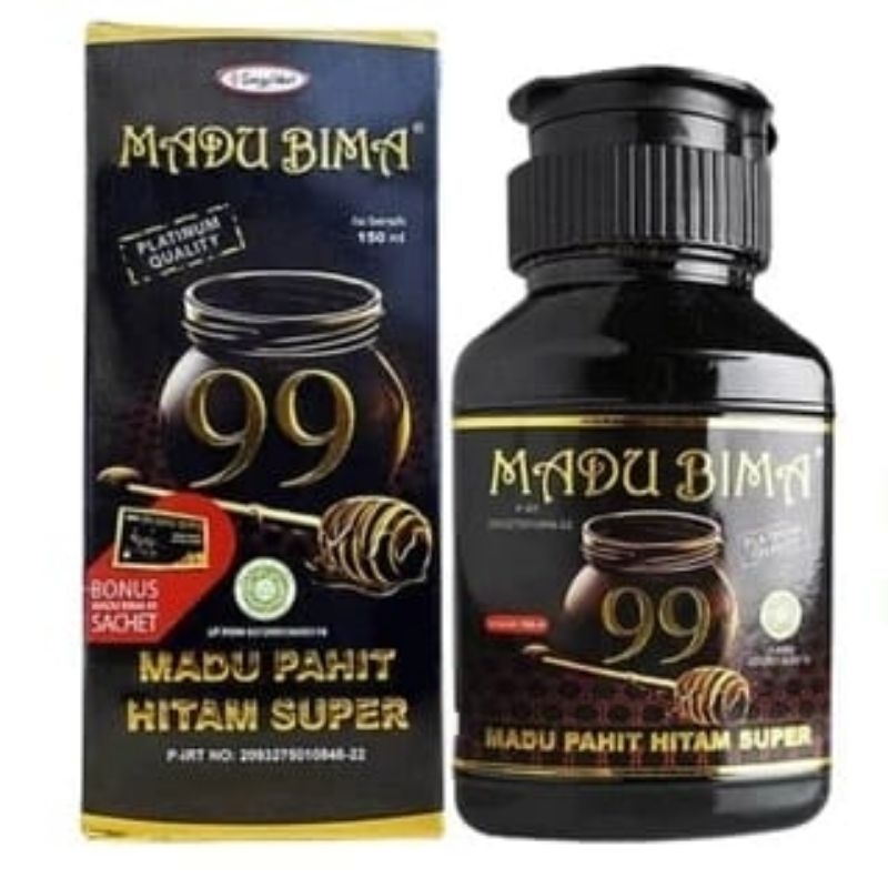 

MADU BIMA 99 | Madu Pahit Hitam Super 150ml