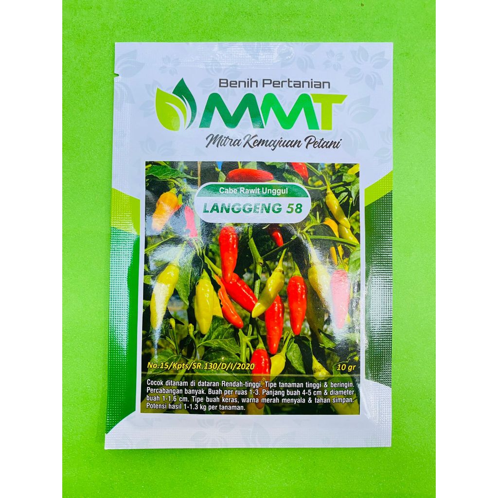 Benih Cabe Rawit LANGGENG 58 isi 10gr dr MMT