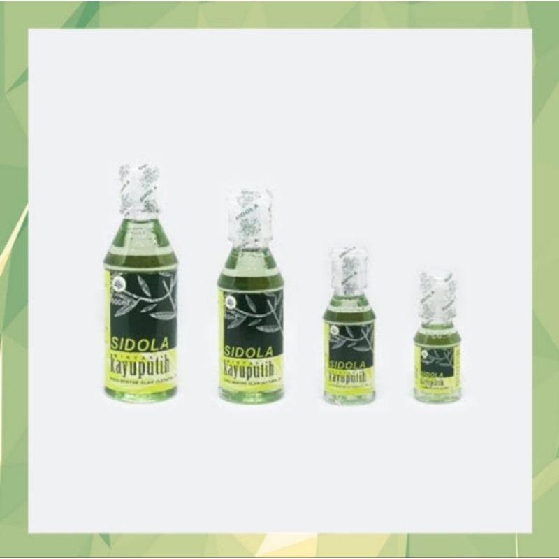 MINYAK KAYU PUTIH SIDOLA