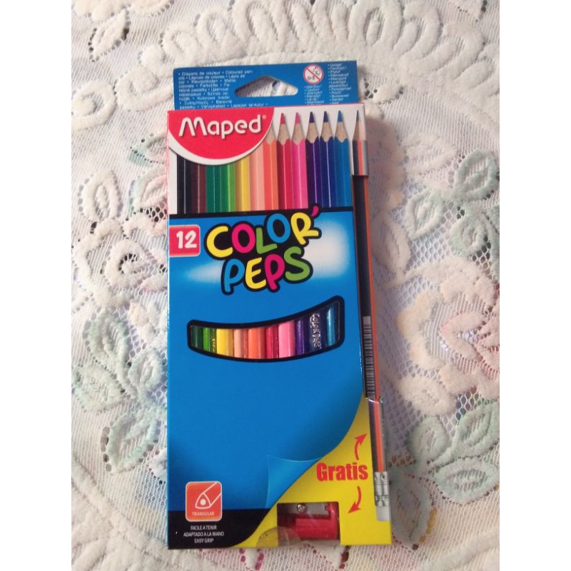 

Pensil Warna Maped Color Peps 12 warna