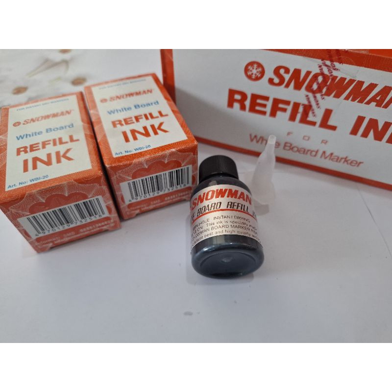 

Tinta Isi Ulang Snowman White Board Berkualitas