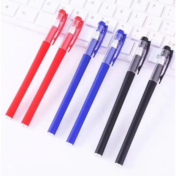 

PULPEN | PENA GEL NEUTRAL FROSTED 3 WARNA 0.5MM TERMURAH