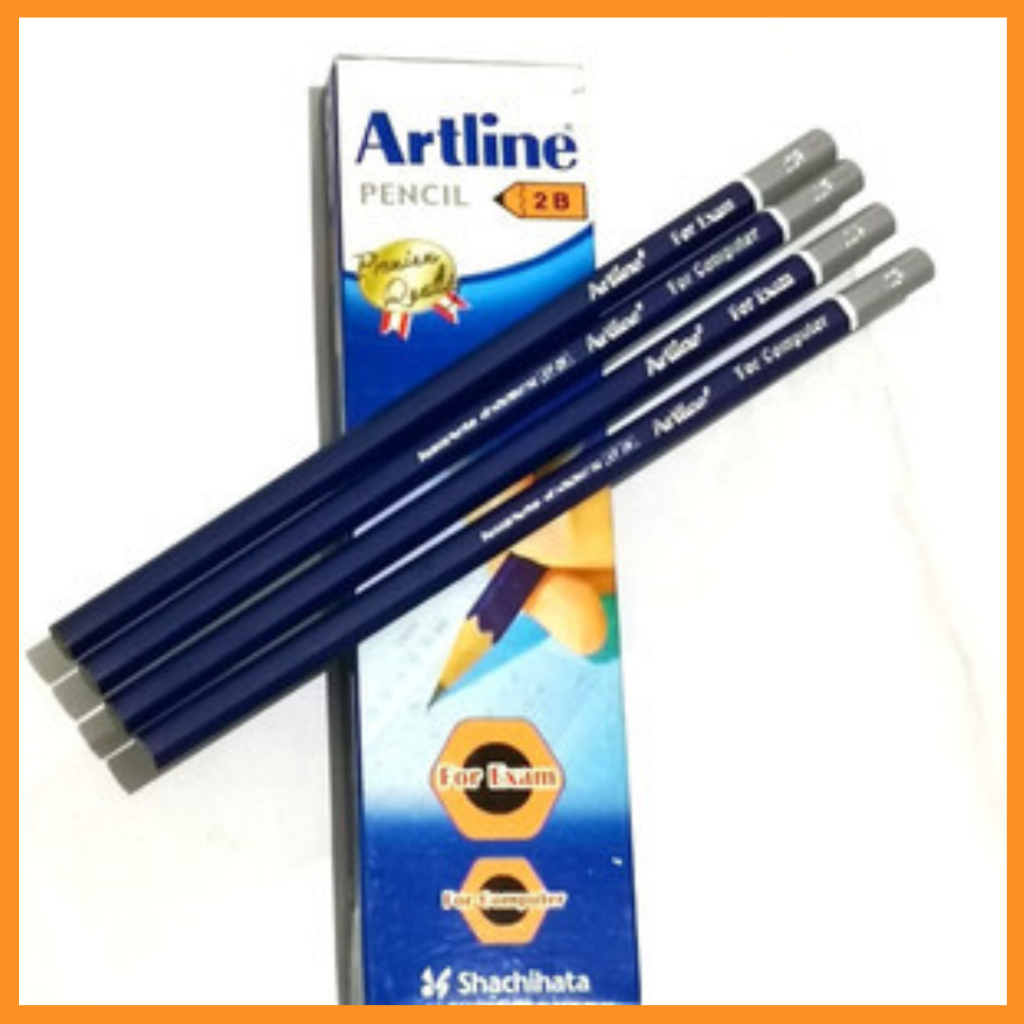 

ARTLINE Pensil 2B for exam EP-2B sekotak isi 12 pcs