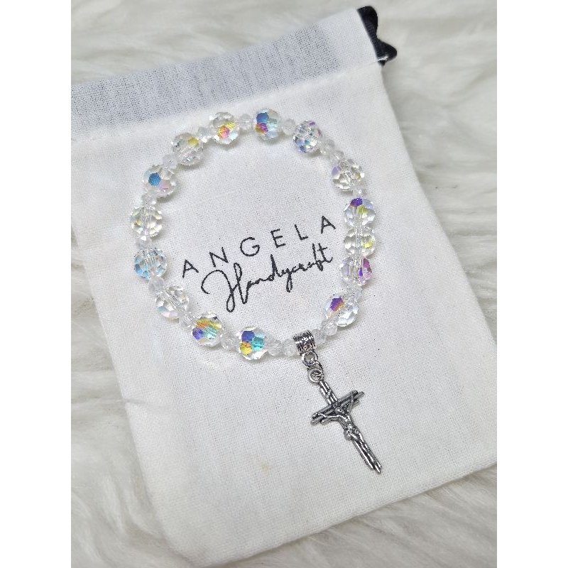 Gelang rosario swarovski lampion