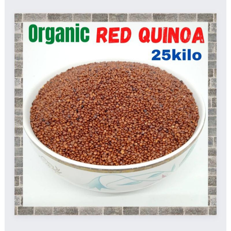 

Red Quinoa Organic -25kg