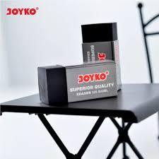 

penghapus joyko eraser 526 B40BL black strip warna hitam
