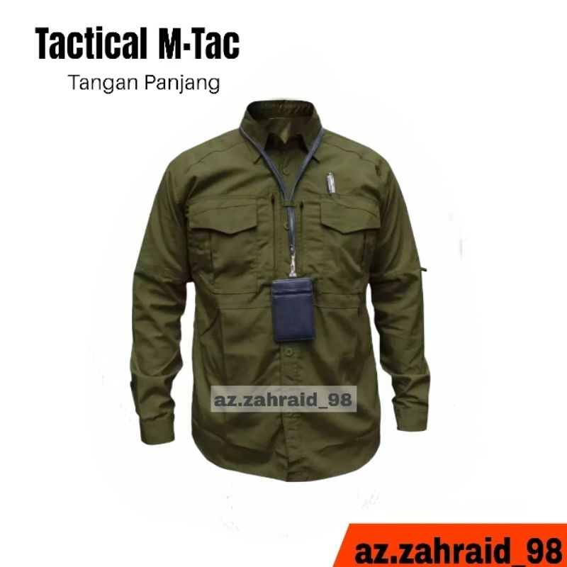 Kemeja PDL N-Tac | Baju PDL Tactical | Kemeja Taktical | Kemeja Tactical Pria Lengan Panjang | Kemej