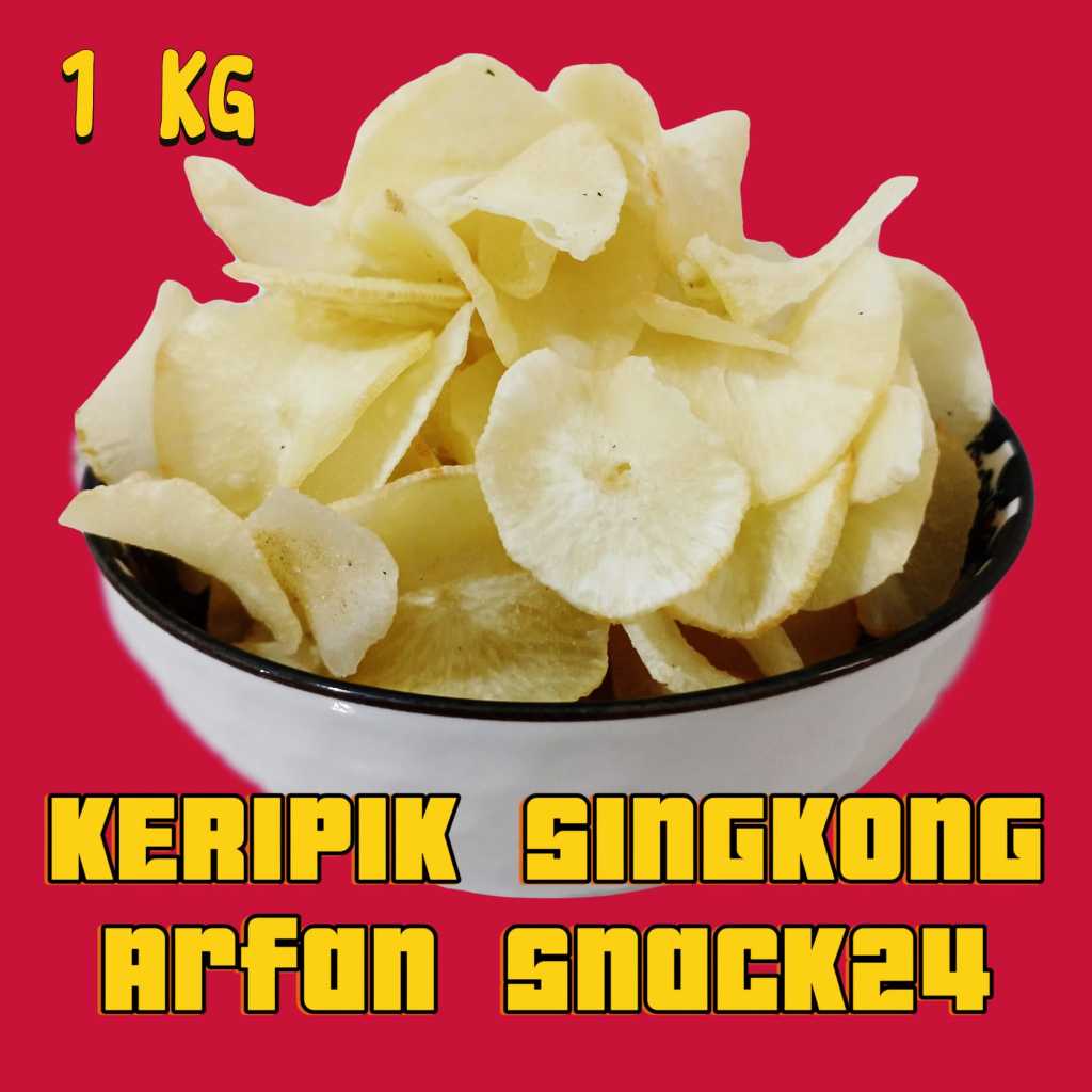 

KERIPIK SINGKONG RENYAH GURIH 1KG
