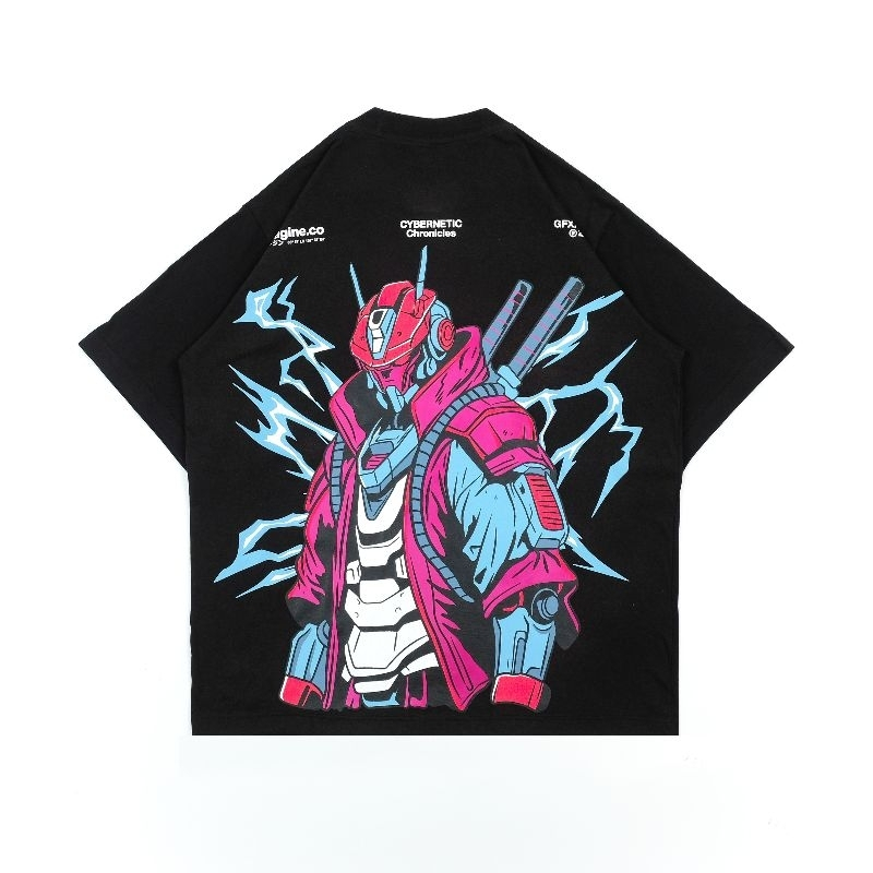 Imagine.co - T-shirt Oversize catton combed 24s - "Cybernetic"  - Unisex - Original