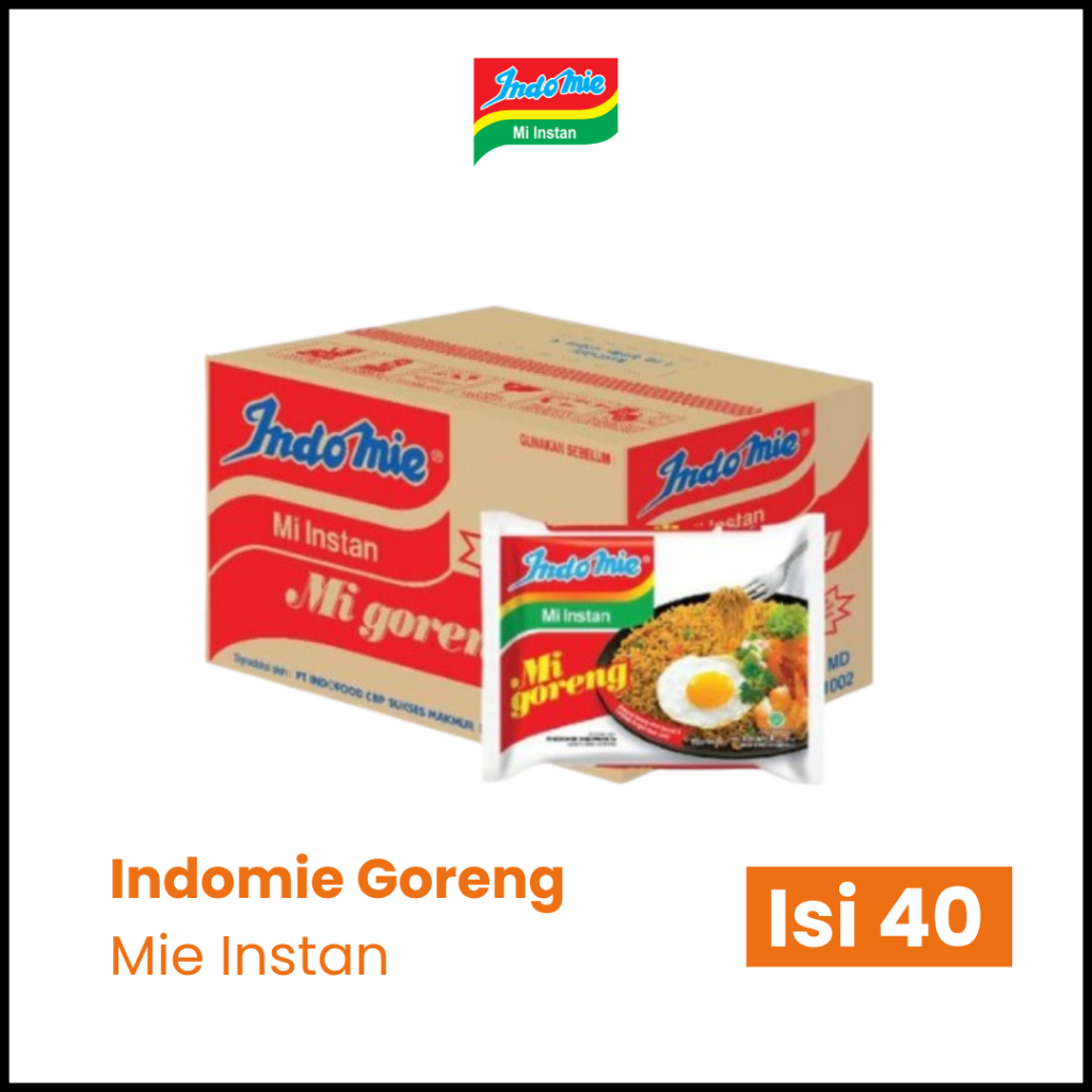 

Indomie Goreng 1 Dus isi 40 pcs