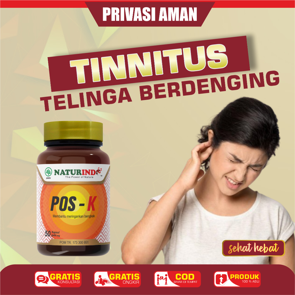 OBAT TINNITUS TELINGA BERDENGUNG BERDENGING AMPUH GANGGUAN PENDENGARAN TULI INFEKSI TELINGA