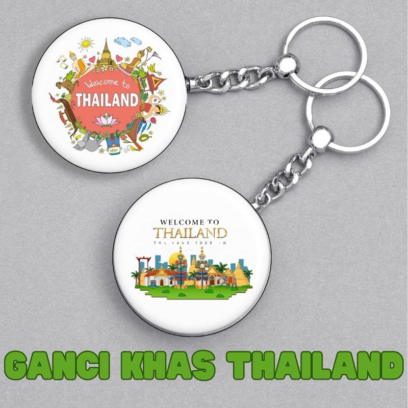 Oleh oleh gantungan kunci khas thailand murah bermanfaat