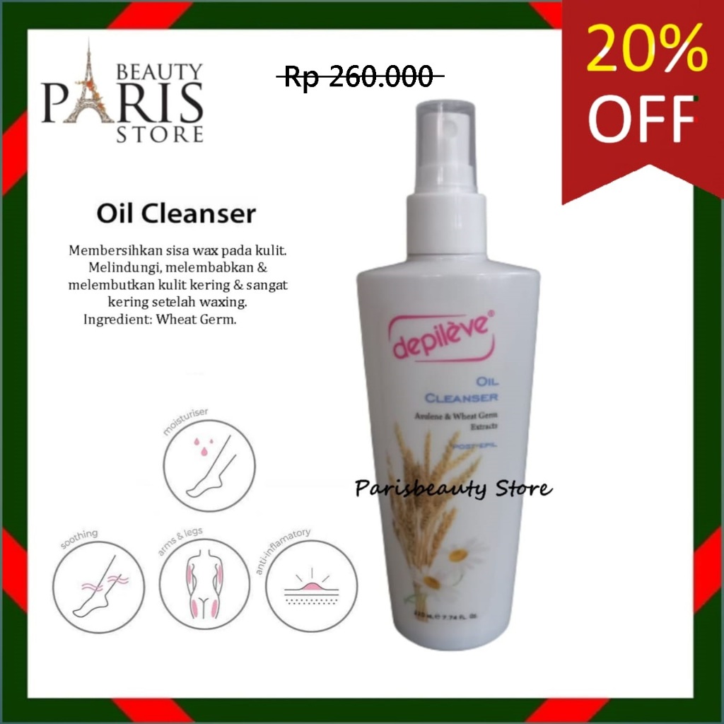 Ay00 DEPILEVE OIL CLEANSER 220 ML